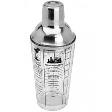 Coqueteleira de Vidro e Aço Inox Coimbra 420 Ml - Lyor