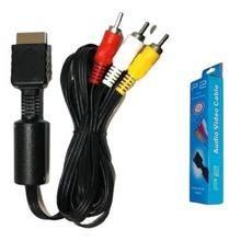 Cabo Áudio E Vídeo Para Playstation 1, Ps2 E Ps3, 1,80M.