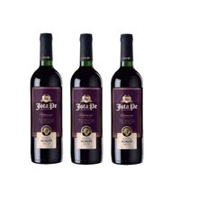 Kit Vinho Jota Pe 100% Bordô Seco Casa Perini 750ml 3uni