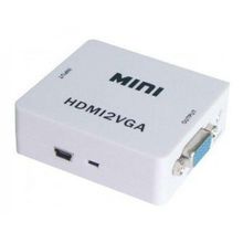 Mini Conversor Hd Vídeo Hdmi X Vga Hdmi2Vga Hdmi Para Vga