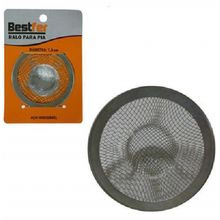 Ralo De Inox Para Pia 7,3Cm De Ø