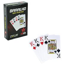 Baralho Unitário De Plastico 5,6X8,6Cm