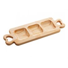 Petisqueira de Madeira Pinus 40cm com Alça Coração - Woodart