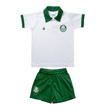 Conjunto Bebê Palmeiras Polo Oficial Torcida Baby