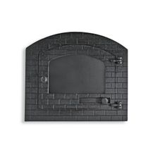 Porta Forno Ferro Fundido Igloo Vidro Libaneza 31,5x37,5cm