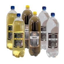 Combo Cachaça Dona Odila Prata, Ouro e Umburana 6 Un Pet 2l