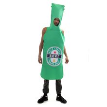 Fantasia Inflável Adulto Garrafa de Cerveja Com Enchimento