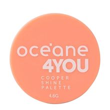 Océane 4you Cooper Shine Palette - Trio de Sombras 4,6g