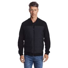 Jaqueta Masculina  de Moletom Com Matelassê Convicto