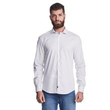 Camisa Regular Masculina  Manga Longa Listrada/Xadrez Convicto