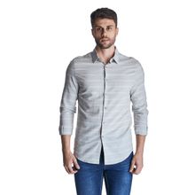Camisa Slim Masculina Convicto Listrada