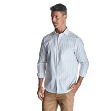 Camisa Regular Masculina Convicto Listrada