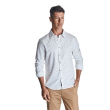 Camisa Slim Masculina Convicto Com Estampa Flores