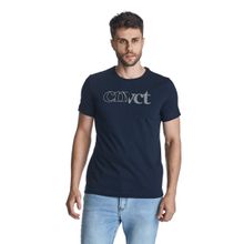 Camiseta Slim Masculina Convicto Estampada