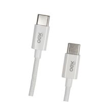Cabo Tipo C Candy 1 Metro Branco Ce206 OEX
