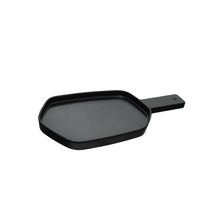 Mini Frigideira para Servir de Melamina Preta 29X15 cm