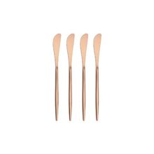 Conjunto Espatula para Manteiga Dublin 4 Peças Rosé Gold Haus Concept