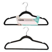 Jogo 2 Cabides Preto 45Cm Western Home