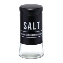 Saleiro Manhattan Vidro Hauskraft Preto 120 ml