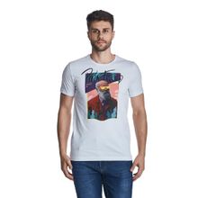 Camiseta Slim Masculina Convicto Com Estampa