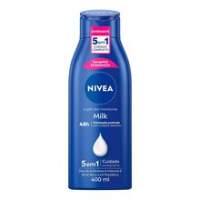 NIVEA Loção Hidratante Milk Pele Seca a Extrasseca 400ml Loção Hidratante Nivea Milk Hidratação Intensiva 400ml
