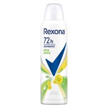 Desodorante Antitranspirante Aerosol Feminino Rexona Erva Doce 150ml