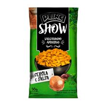 Salgadinho Plinc Show Sabor Cebola e Salva 50g