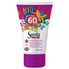 Protetor Solar Sveda Kids FPS60 125ml Protetor Solar Sveda Solar FPS60 Kids 125ml