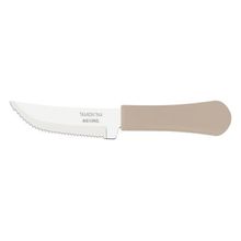 Faca Churrasco Inox 4" Leme Cinza Tramontina
