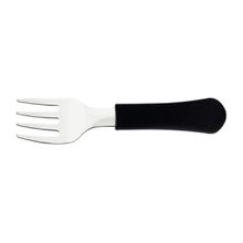 Garfo Mesa Inox Leme Preto Tramontina
