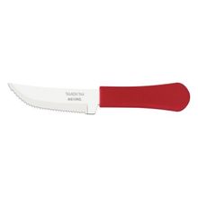 Faca Churrasco Inox 4 Leme Vermelho Tramontina
