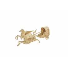Quebra-Cabeça 3D Carruagem 83 Peças - Dinobrinque