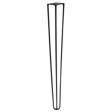 Pé de Metal 60 CM Hairpin Legs Mesa de Canto Aparador Preto G41