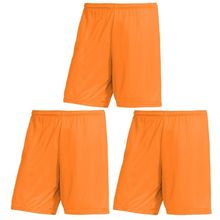 Kit 3 Calções PMC Futebol Infantil