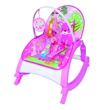 Cadeirinha Musical De Descanso Vibratória Rosa Color Baby
