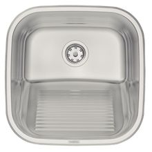 Tanque de Encaixe Tramontina Hera em Aço Inox Polido 40x40 cm