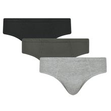 Kit 3 Cuecas Slip Selene Algodão Masculino