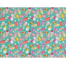 Tecido Patchwork AM-2594 Estampado Sorvete e Picolé 5501 Dohler 100X150Cm
