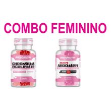 Combo Feminino Picolinato De Cromo + Burn Abdomen Menor preço