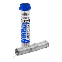 Tubo De Solda Estanho Western 1Mm Para Eletrônicos 25Gr.