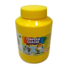 Tinta guache Amarelo Ouro 500 ml  Acrilex