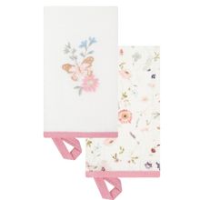 Kit 2 Babinhas Paninho de Boca Menina Blossom Bege - Hug