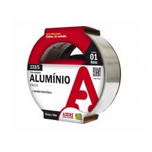 Fita Adesiva Aluminio Adere 25Mmx30M
