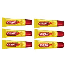 Kit com 6 Hidratante labial Diário Carmed sabor cereja Cimed 10g