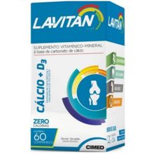 Lavitan Cálcio + Vitamina D3 Cimed 60Comprimidos