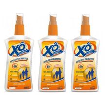 Kit Repelente Spray Xô Inseto Cimed 200ml - 3 Unidades