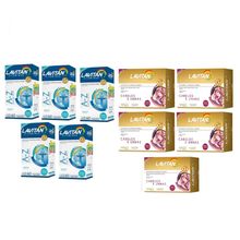 Kit 5 Lavitan Hair Cabelos E Unha com Biotina Cimed 60 Cápsulas + 5 Lavitan A-Z C/60