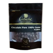 Gotas Chocolate 100% Cacau Gobeche - 90g