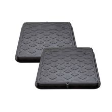 Kit 2 Tampa De Pvc Para Gordura Esgoto Elétrica 40cm Simples