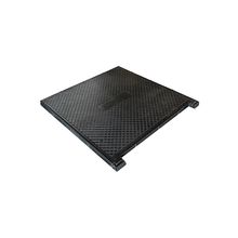 Kit 2 Tampa Eletrica Gordura Esgoto 40x40cm Ferro Articulada